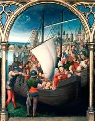 St. Ursula Schrein, Martyrium, 1489