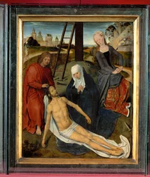 Triptychon von Adriaan Reins, ein Bruder im Sint-Jans-Hospital
