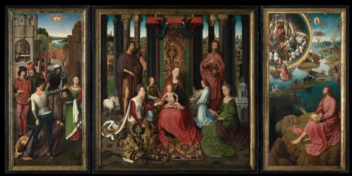 Triptychon des Heiligen Johannes des Täufers und des Heiligen Johannes des Evangelisten