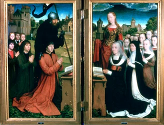 Triptychon der Familie Moreel, 1484