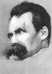 Friedrich Wilhelm Nietzsche, deutscher Philosoph und Schriftsteller