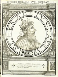 Heraclius, Illustration aus 