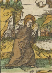 Christus als guter Hirte, aus Das Plenarium