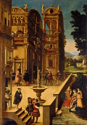 Bathseba beim Bade, nach 1537