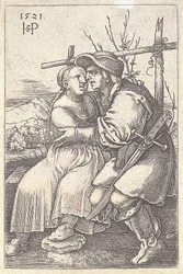 Bauer und seine Geliebte