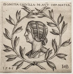 Büste von Domitia Calvilla