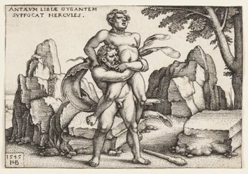 Herkules und Antäus