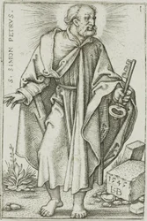 St. Peter, Platte 1 aus Die zwölf Apostel
