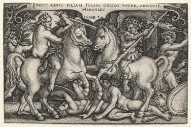 Herkules entführt Iole
