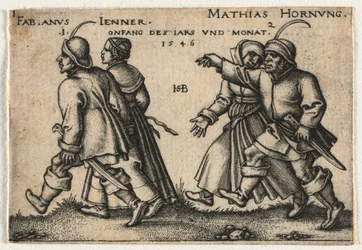 Die Bauernhochzeit oder die zwölf Monate, 1546