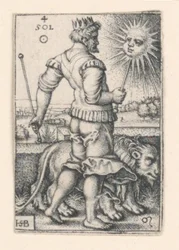 Die Sonne, aus 