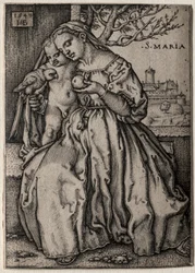 Jungfrau mit dem Papagei, 1549