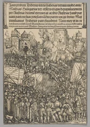 Vertreibung der Ungarn, Platte 13 aus Historische Szenen aus dem Leben von Kaiser Maximilian I. vom Triumphbogen