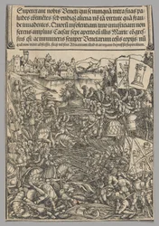 Krieg mit Venedig, Tafel 21 aus Historische Szenen aus dem Leben von Kaiser Maximilian I. aus dem Triumphbogen