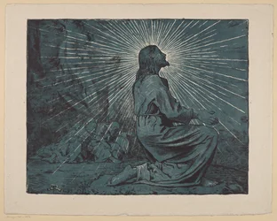 Christus betet am Ölberg