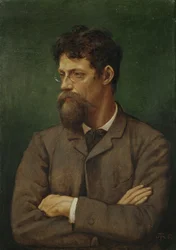 Der Maler Albert Lang