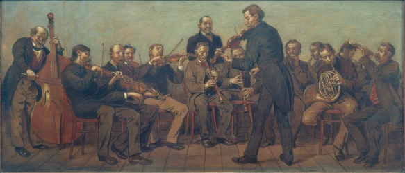 Ländliche Musikkapelle