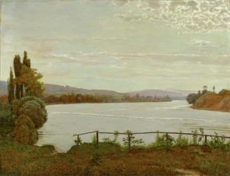 Morgen am Oberrhein bei Säckingen