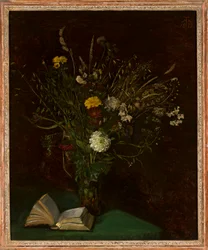Vase mit Blumen