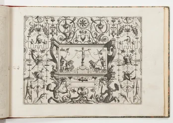 Platte 23, aus Grotteßco: in diverßche manieren (Verschiedene Grotesken)