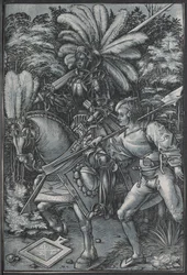 Der Ritter und Landsknecht, um 1512