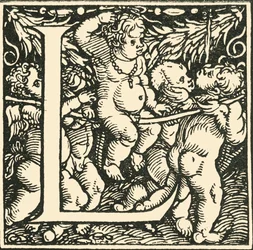 L - Ein Alphabet von Hans Weiditz, um 1520-1521, 1908