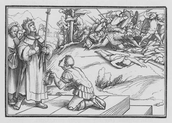 David beklagt Saul und Jonathan, 2 Samuel I, 11