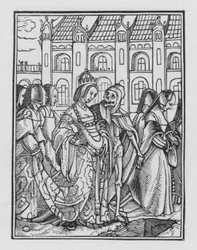 Holbeins Totentanz: Die Kaiserin
