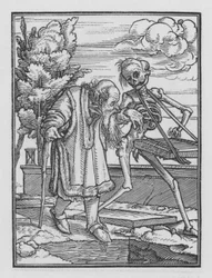 Holbeins Totentanz: Der alte Mann