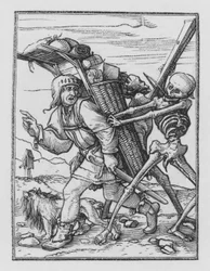 Holbeins Totentanz: Der Hausierer