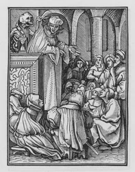 Holbeins Totentanz: Der Prediger