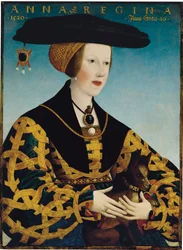 Porträt von Königin Anne von Ungarn