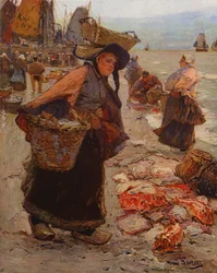 Niederländischer Fischmarkt