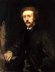Porträt von Konrad Knoll (1829-99), ca. 1863-64