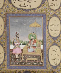 Album der Mughal-Dynastie-Genealogie, 1855