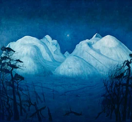 Winternacht in Rondane
