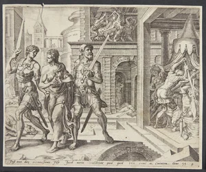 Dinah von Simeon und Levi nach Hause gebracht