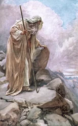 Moses auf Pisgah