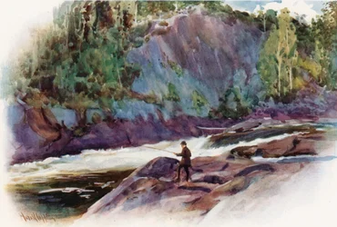 Der Mondschacht, nahe Bala, Muskoka-Seen-Distrikt