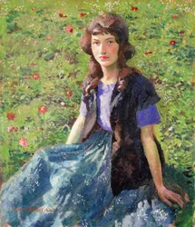 Ein Zigeunermädchen