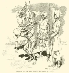 Indische Polizei und ihre Methoden