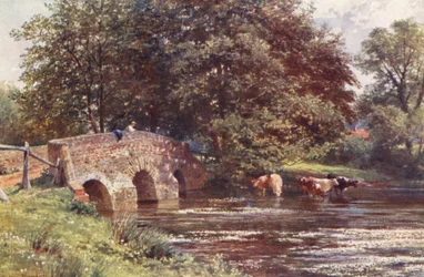 Somerset Bridge, nahe Elstead