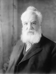 Alexander Graham Bell (1847-1922), um 1918
