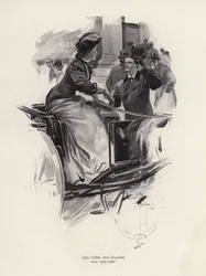 Charaktere Jane Cable und Graydon aus dem Roman Jane Cable von George Barr McCutcheon