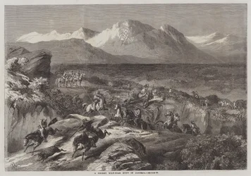 Eine kürzliche Wildschweinjagd in Algerien