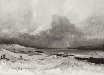 Golfplätze: Harlech, Blick über das vierte Loch