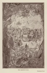 Weihnachtsbücher von Charles Dickens: Weihnachtslied (Lithografie)