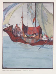 Eine Ballade der Kapitäne. "Mit der Tochter eines toten Hidalgo als Mitgift für den Dey"