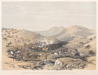 Angriff auf The Gwanga, Kap der Guten Hoffnung, am 8. Juni 1846