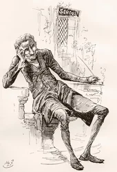 Illustration für Charles Dickens